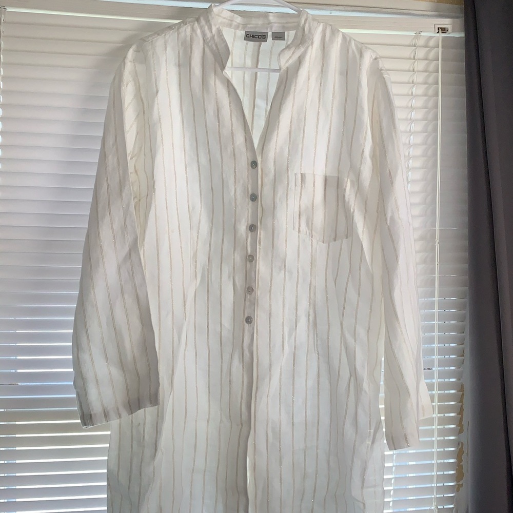 Chico’s Linen Tunic